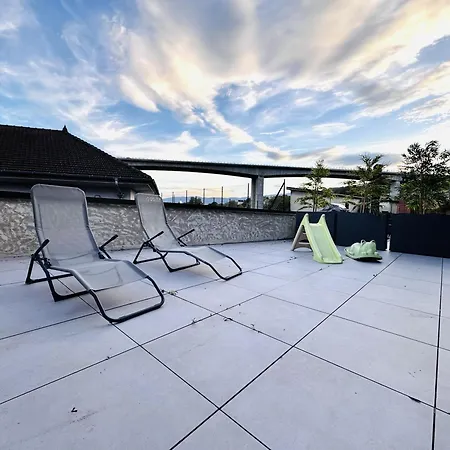 Apartman Le Terracotta Cocon Moderne A 2 Pas De La Gare Ligne Directe Geneve-lyon-paris